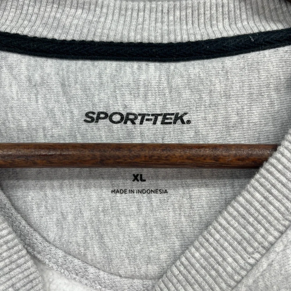 North Carolina Sweatshirt Mens XL Gray Fleece Pullover Collegiate Preppy Crew